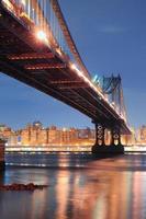 puente de manhattan de la ciudad de nueva york
