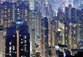 Hong Kong island - skyscraper photo