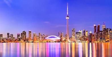 The Reflection of Toronto skyline