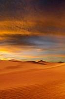 sunset desert photo