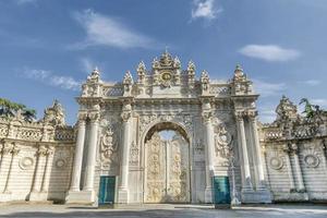 Gate of The Sultan, Dolmabahce Palace, Istanbul, Turkey photo