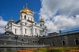 Catedral de Cristo Salvador, Moscú, Rusia foto