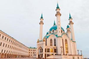 The Kul Sharif Mosque in Kazan Kremlin, Tatarstan, Russia photo