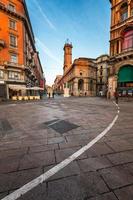 Piazza del Duomo and Via dei Mercanti in the Morning