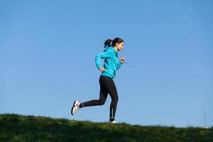 Female jogger photo