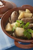 Duck Stew with Turnips French Food