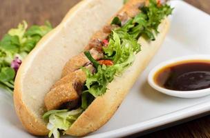 bánh mì - sandwich de pato vietnamita