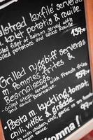 swedish menu