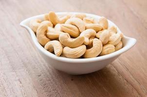cashew nuts on white dish