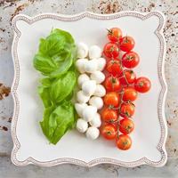 Ingredients for Caprese Salad photo