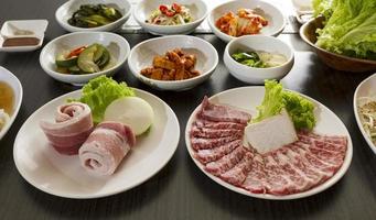 Korean dishes photo