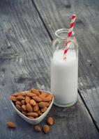 Almond milk photo