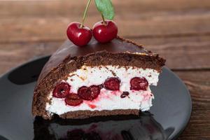 Chocolate and Cherry Cake photo