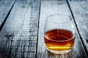 glass of cognac photo