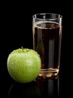 Apple and apple juice photo