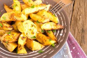 baked potatoes photo