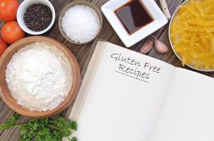 receta sin gluten foto
