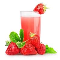 strawberry juice photo