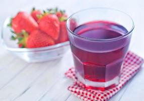strawberry juice photo
