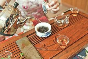 The Chinese tea ceremony photo