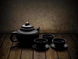 Chinese tea crockery photo