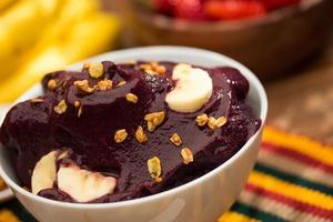 Acai in the bowl