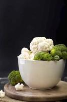 broccoli and cauliflower photo