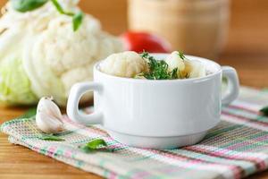 cauliflower soup photo