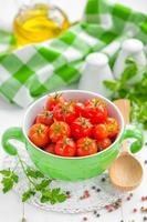 Pickled tomatoes photo