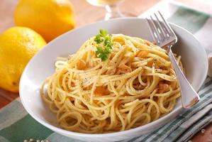 spaghetti with lemon