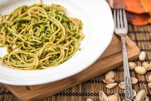 Wholemeal Spaghetti with Ramsons Sauce photo
