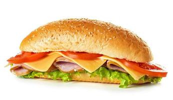 sandwich isolated photo