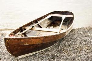 viejo bote de remos