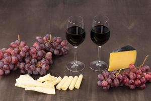 cheese  and red wine