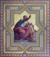 Vienna - Fresco of Hosea prophet photo