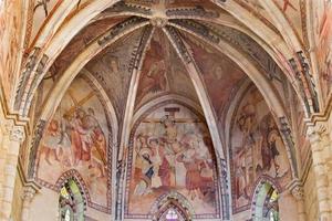 Cordoba - affliction of Christ medieval frescoes photo