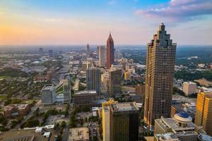 Skyline del centro de Atlanta, Georgia foto