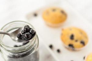 Blueberry muffin photo