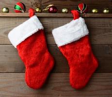 Two Christmas Stockings photo
