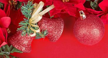 Red Christmas Ornaments photo