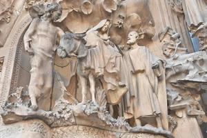 Exterior of Sagrada Familia photo