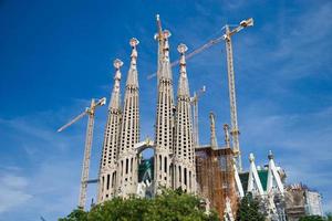 Sagrada Familia in Barcelona, Spain photo