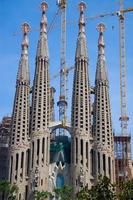 Sagrada Familia en Barcelona, España foto
