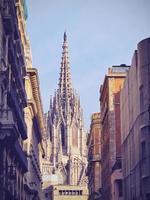 catedral en barcelona foto