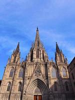 catedral en barcelona foto