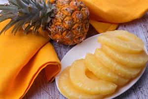 Fresh pineapple photo