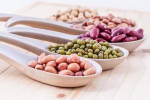 Assortment of beans and lentils