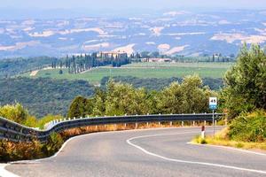Beautiful tuscan landscape photo
