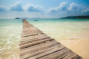 Tropical landscape of Koh Rong photo