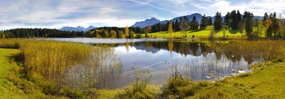 panorama landscape in Bavaria photo